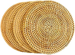 Woven Trivet for Hot Dishes-Insulated Hot Pads,Novelty Gift Set,Unique Present for Friends,Housewarming,Birthday,Living Room Decor,Holiday Party (20CM 4PCS)