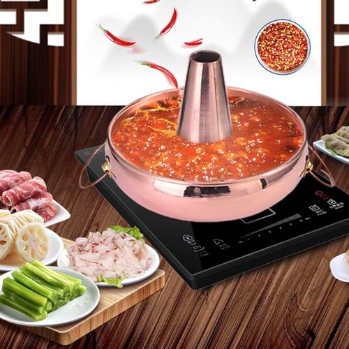 Olla china de cobre para hot pot 32 cm miniatura 2