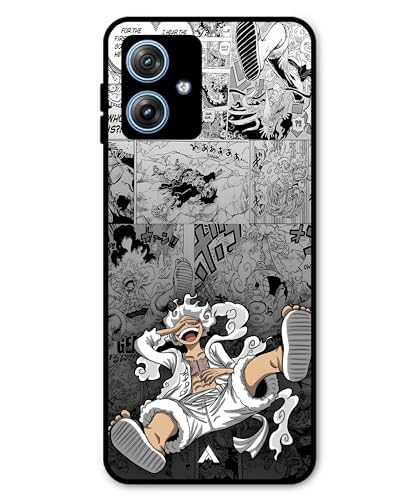 Image of Premium Anime 2 Case for Moto G64 (Glossy Finish) Soft-Touch Metal TPU Back Cover, Shockproof, Designer, Aesthetic Mobile Phone Case