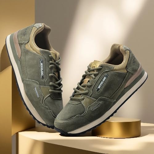 Image of Woodland Men's Suede Casual Shoes