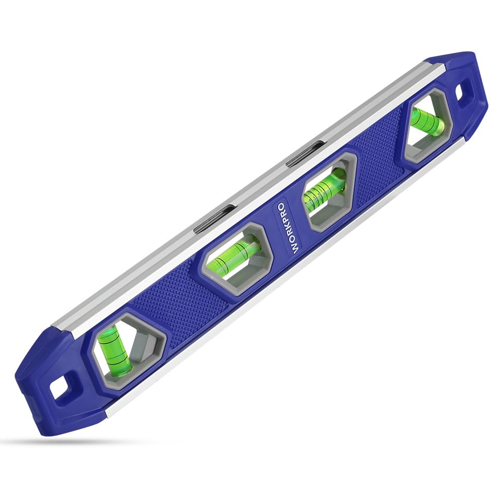 WORKPRO Magnetic Torpedo Level - 12 Inch -8