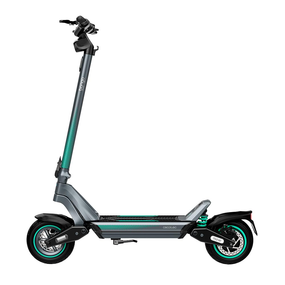 Cecotec Patinete eléctrico Bongo Serie Y45, Motor 750 W (350 W Nominal), Autonomía de 45 km, Tracción Trasera, Ruedas 10", e-ABS, Doble suspensión, Homologado según normativa española.