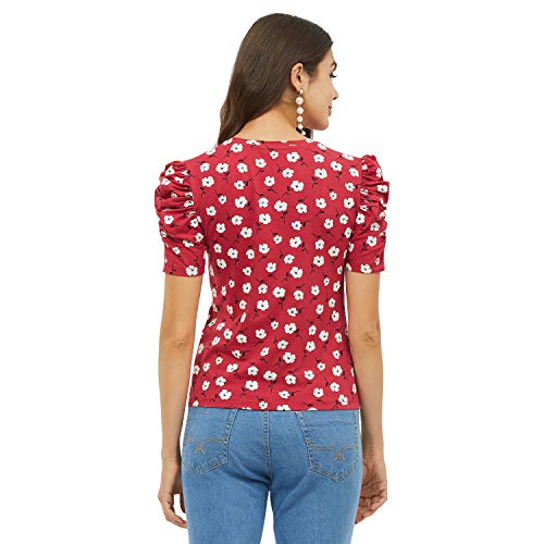Image of Harpa Women's Floral Regular Fit T-Shirt