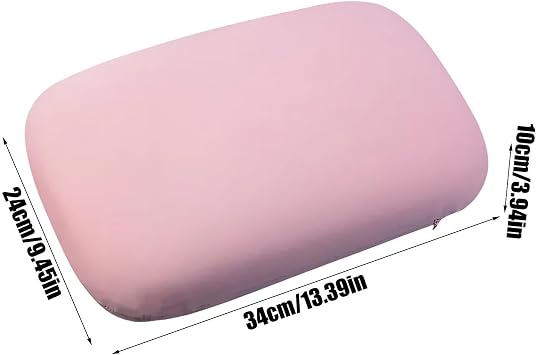 Portable Pillow – 13.39x9.45x3.94in, 470g Roll Up Pad, Neck Support Wedge, Self Adjusting Soft Cube, Ventilated Microfiber Rest | Quick Dry Comfort For Backpacking Outdoors Travel Hiking Tent Train