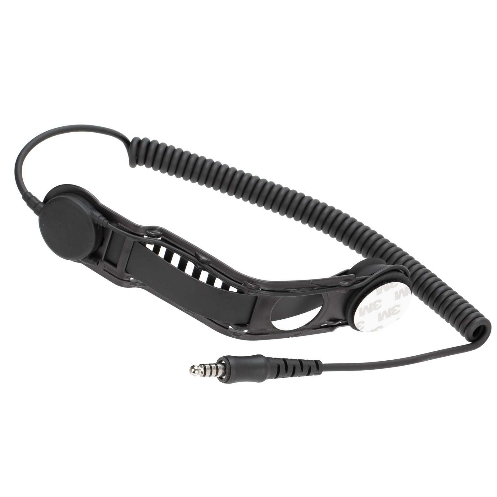 7,1 millimetri moto bicicletta lotta casco ossa conduzione auricolare Walkie Talkie auricolare microfono per due vie auricolare Radio