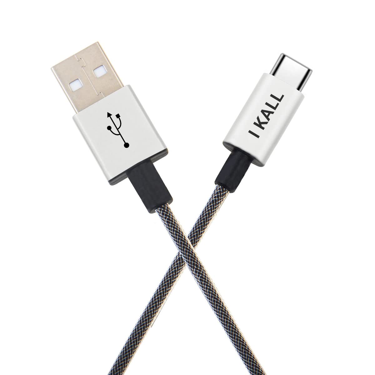 I Kall IK M30 Metallic 3A USB Type-C to USB-A 2.0 Male Cable for Type C Phones, 1 Meter (3.3 Feet) -(Black) (B09N1NJ2S8) Amazon Price History, Amazon Price Tracker