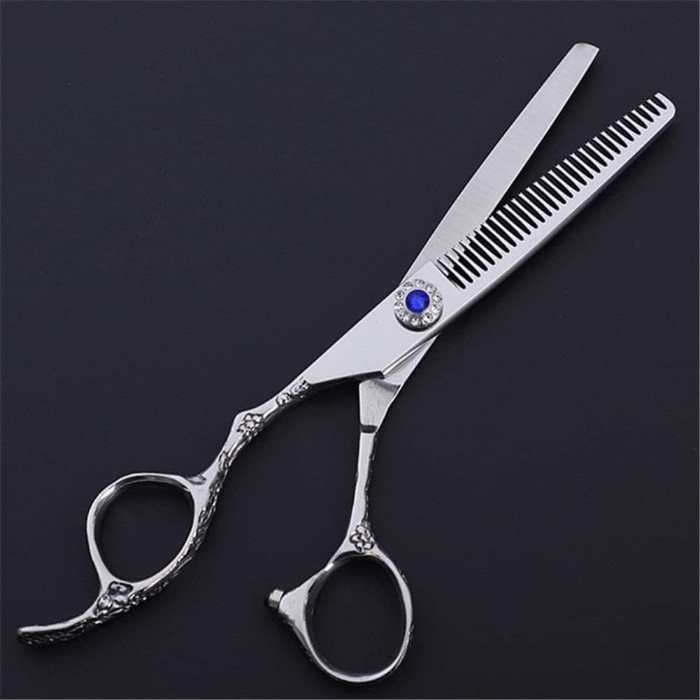 Linkshänder-Haarschneideschere, scharf und präzise, 15,2 cm (6,0 Zoll), ergonomisches Design, für Salon und Zuhause geeignet