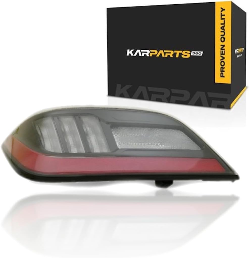 KarParts360 For Hyundai Kona 2022 2023 Backup Light Assembly Driver Side | Inner | CAPA | Limited/Preferred Model | LED | With Bulbs | Replacement For HY2832102, HY2832102C | 92405-J9620