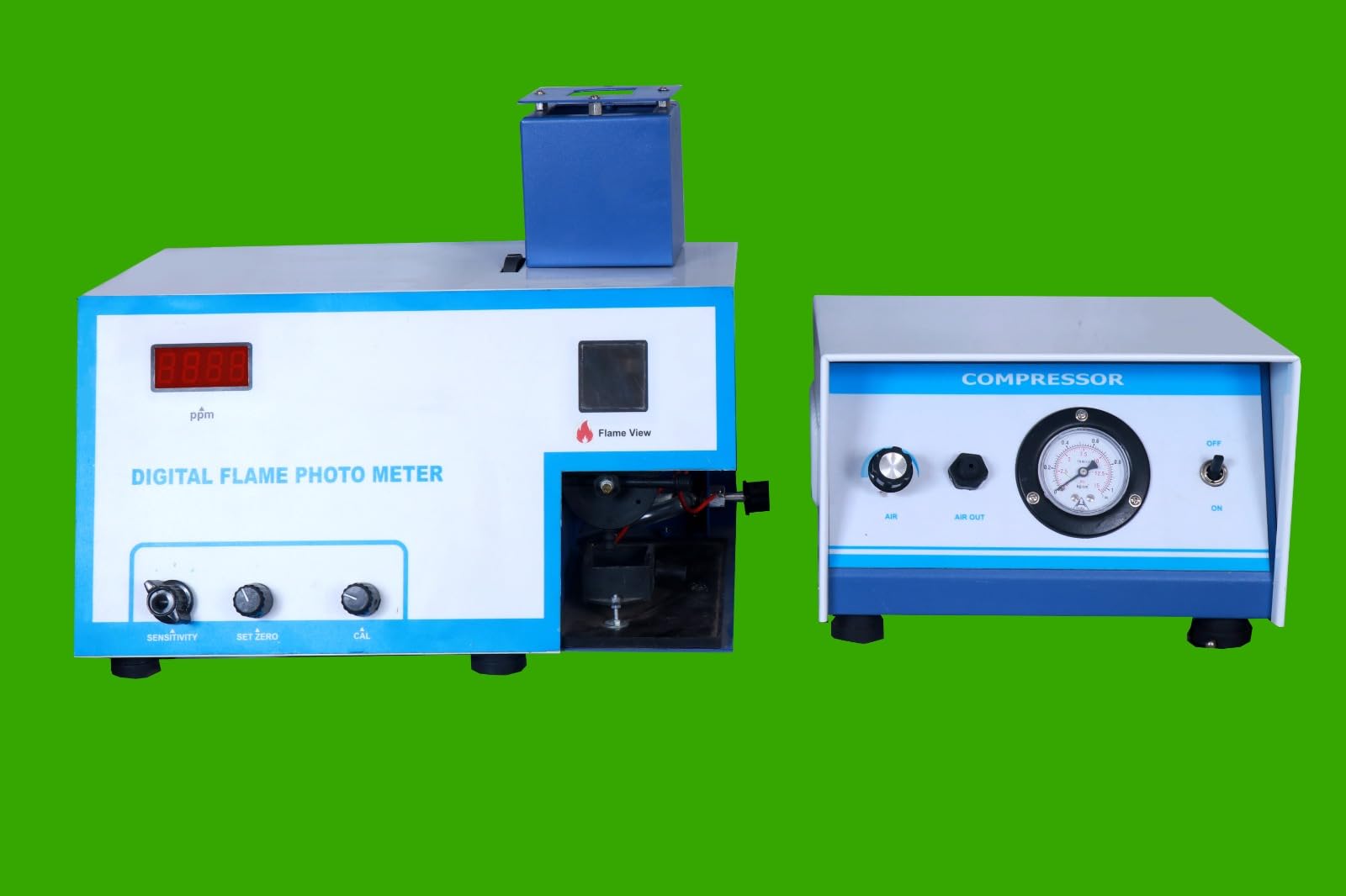 Digital Flame Photometer Single Display with 2 Filters – Hitech Lab India