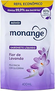 Coty - Sabonete Líquido Monange 400Ml Refil Flor De Lavanda