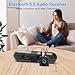 YMOO B06T3 Bluetooth 5.3 Receiver, 100ft RCA Bluetooth Audio Adapter for 3.5mm Jack AUX HiFi Home Stereo/Speaker from Smartphone/Tablet/Laptop,Dual Link for Two Speakers,SBC AAC Audio