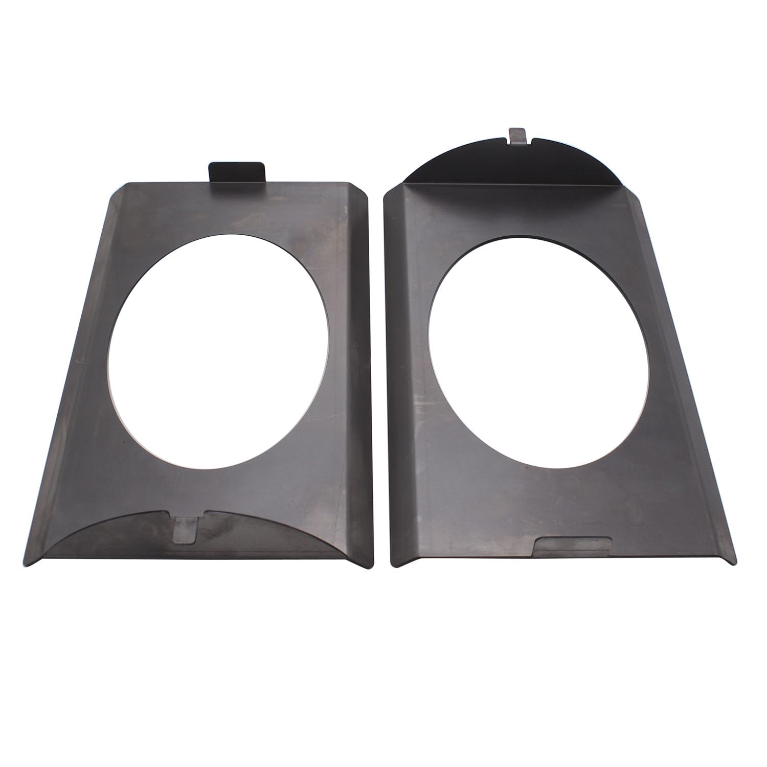 Supports de haut-parleur SHLPDFM 6x9 argentés pour cabine Chevy C10 1973-1987