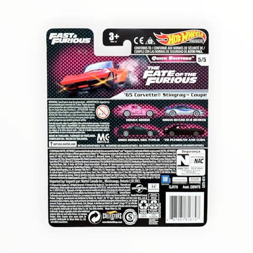 Hot Wheels 65 Corvette Stingray Coupe miniatura 2