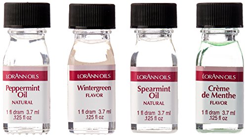 Lorann Oils Flavoring Mix, Mint, 4 Count