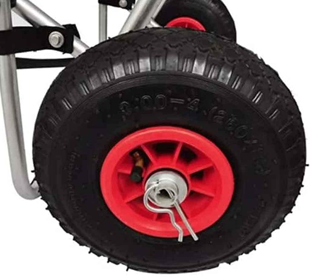 carrelli per Kayak Carrello per Kayak Pieghevole in Alluminio | Carrello per Kayak Regolabile con Sedile Superiore Carrello per rimorchio da Spiaggia per Canoa in Alluminio aeronautico