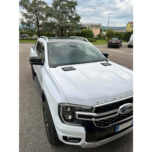 Prises d'air de capot Ford Ranger T9 2023 en ABS résistant aux UV