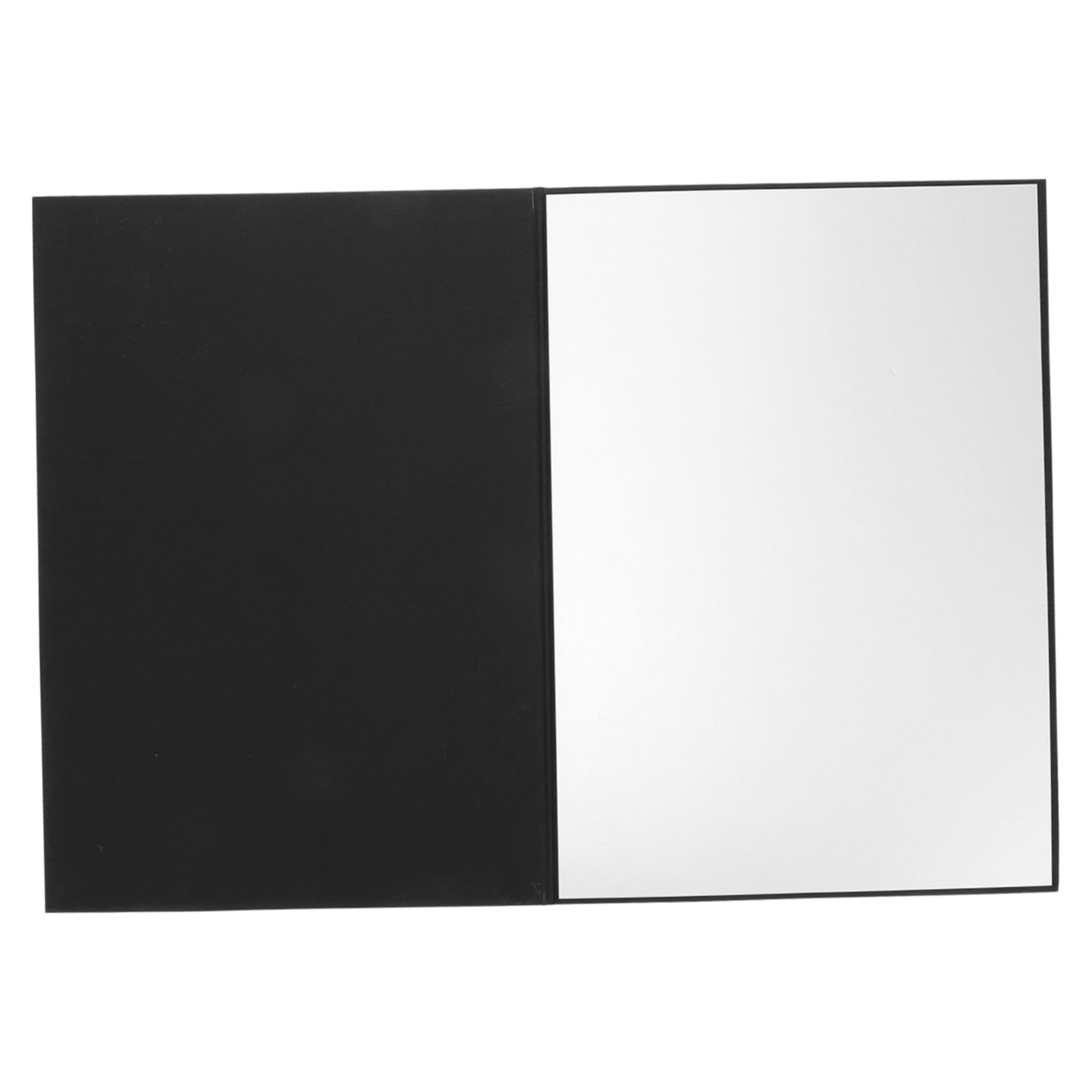 HOMOCONO A4 Fill Light Board Photography Cardboard Reflective Board Foldable Flats Photography Diffuser Panel Softbox Reflector Photo Light Reflector Photo Reflector Black Reflective Paper
