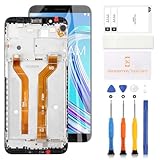 touch screen asus zenfone 3 max 5.5  Schermo LCD per ASUS Zenfone Max PRO ZB601KL ZB602KL Schermo di Ricambio per ZB601KL ZB602KL Schermo LCD Display Touch Digitizer Aessmbly Parti di Riparazione con Strumenti(Nero con Cornice)