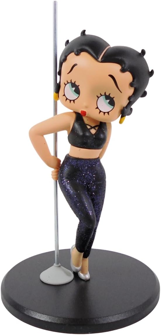 OPO 10 - Figurine Compatible with the Betty BOOP Dance Collection: Pole Dancing - Height 5 inches - BB229