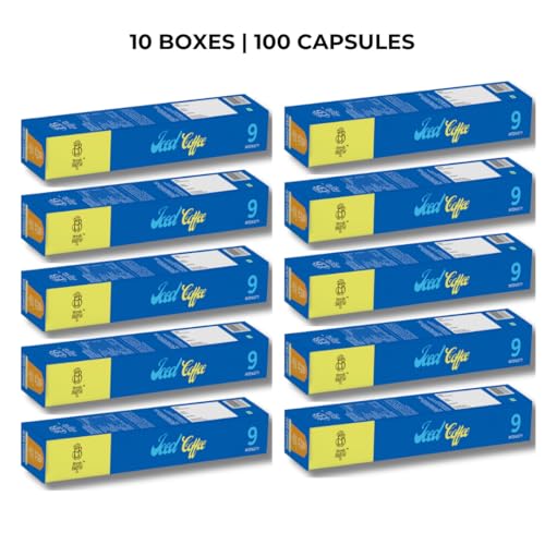 Image of Fresh Brew Co. Iced Coffee | Intensity 9 | Nespresso Compatible Capsules | Bold & Refreshing Flavor | Aluminium Capsules | 10 Pods | 10 Capsules Per Pack (Pack of 10)