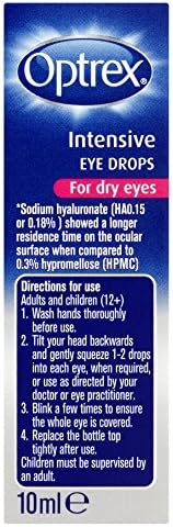 Optrex Intensive Eye Drops, 10 ml