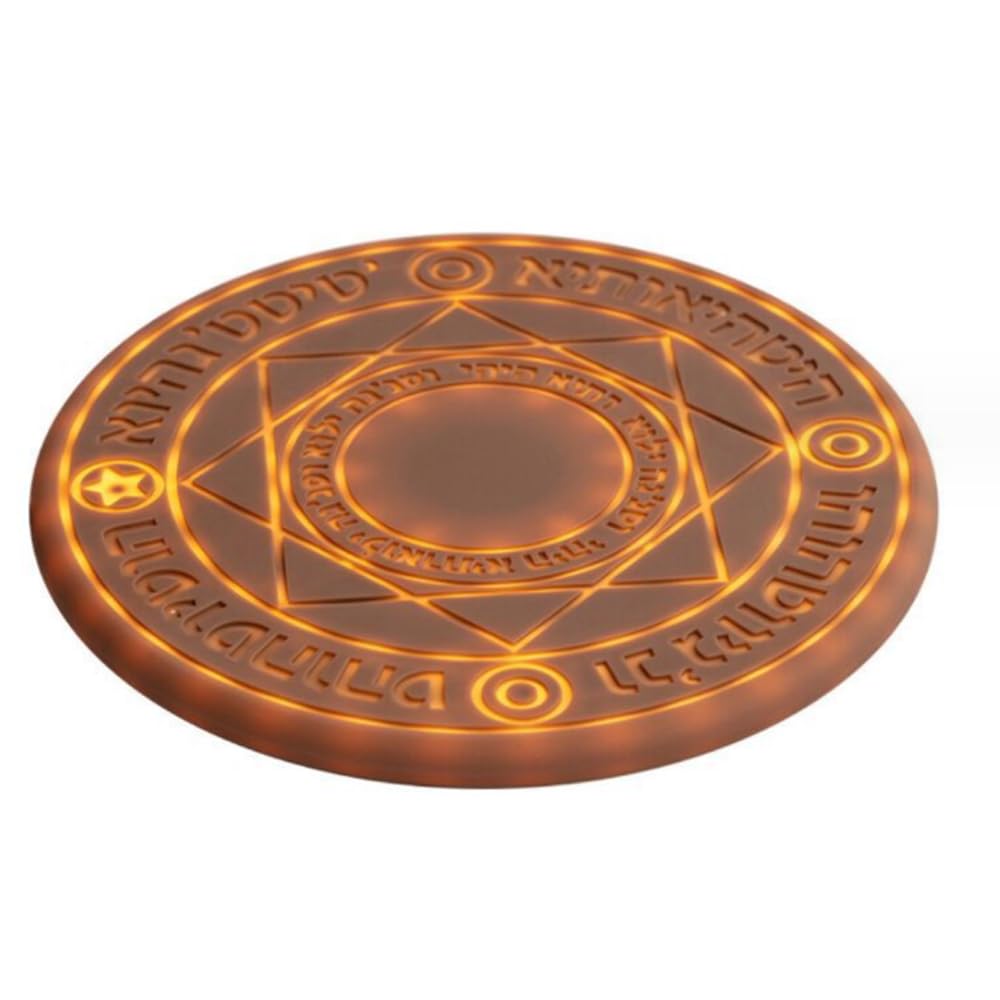 Gran Cargador Inalámbrico Magic Array, para Teléfonos Móviles Celulares De con Certificación Qi, Energía Móvil con Efecto Mágico, 10w,Gold