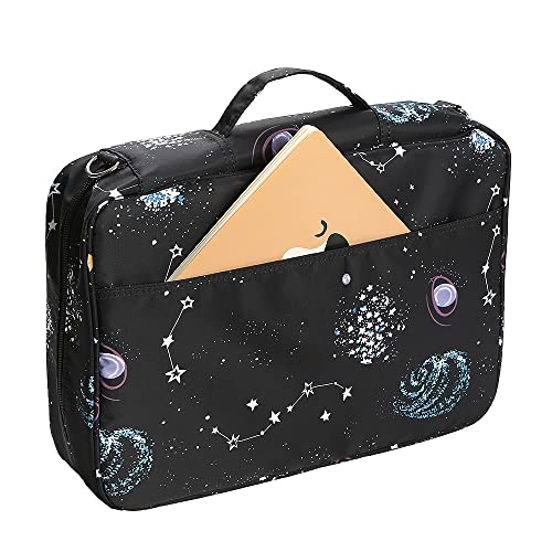 Image of Lbxgap Portable Colored Pencil Case 480 Slots Pencil Case or 320 Gel Pen Case Large Capacity Pencil Organizer with Handle Strap Handy Colored Pencil Box for Artist