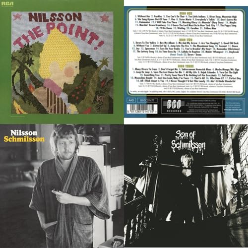 AOY Point & A's & B's & Nilsson Schmilsson & Son Of Schmilsson Compact Disk Set