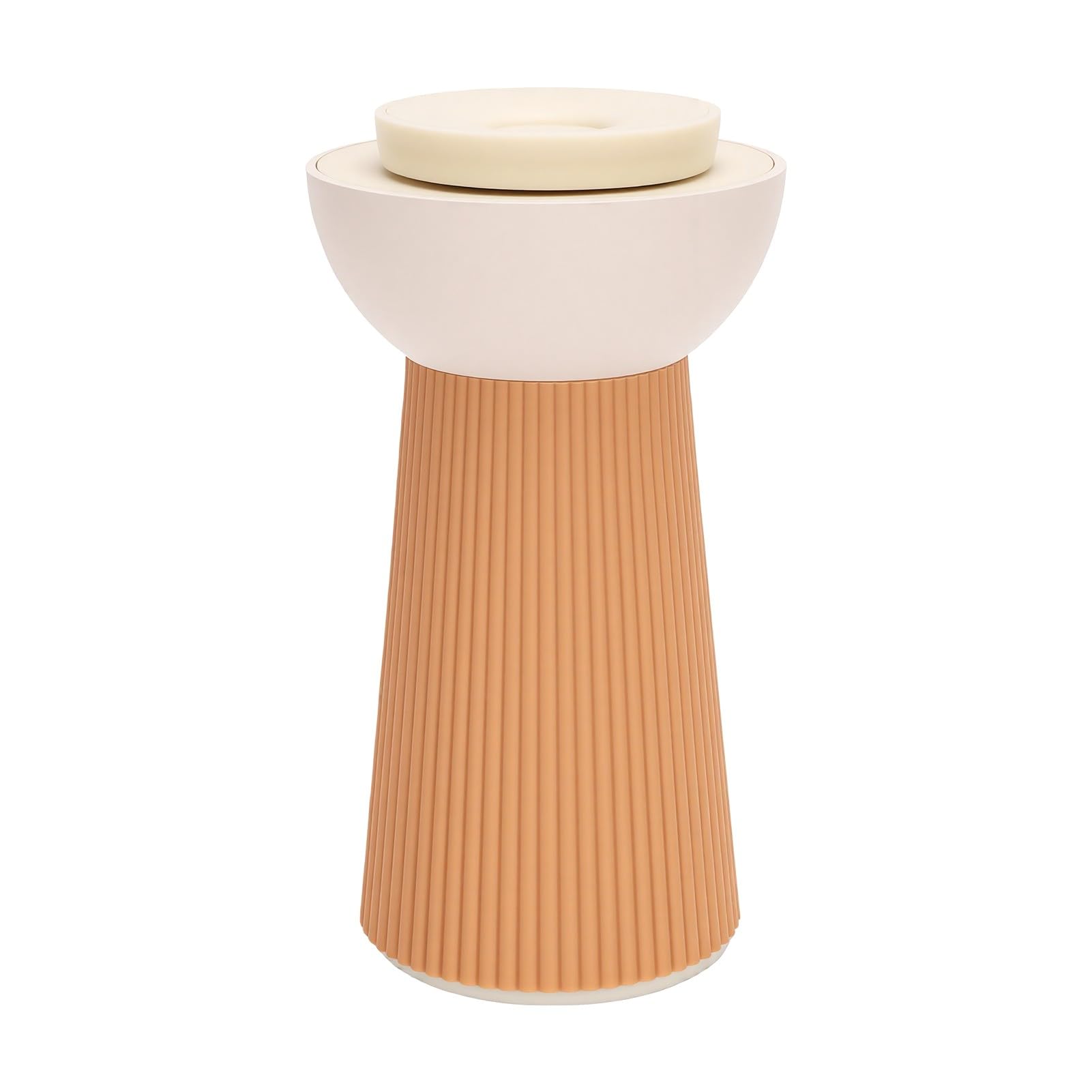 Brrnoo Diffusore Aromaterapico Intelligente con Sensore di Vibrazione per | Batteria Ricaricabile, 1200mAh, Ricarica USB Type-C, 3 modalità di Nebulizzazione, Antigoccia e Spegnimento Automatico in
