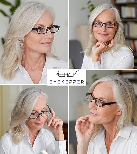 Image of Eyekepper Reading Glasses - Stylish Reader Eyeglasses for Women Reading +0.50