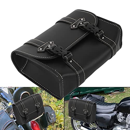 Alforja para motocicleta Qiilu, bolsa de almacenamiento universal de gran capacidad miniatura 4