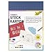 Produktbild folia 2347 - Stickkarton, 17,5 x 24,5 cm, 40 Blatt, farbig sortiert - ideal für Stickübungen
