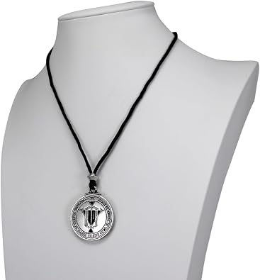 Honor & Riches Talisman - Solomon Wealth Amulet Necklace | Adjustable length money talisman design; double-sided Solomon wealth amulet; safe lead-free pewter pendant