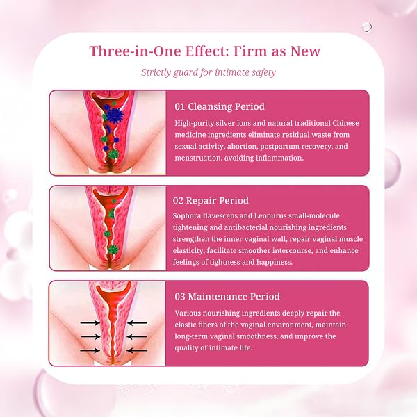 Intimate Care Tablets, Vaginal Tightening and Rejuvenation Formula, Natural Herbs Advanced Tightening, Hydration and Wellness Support