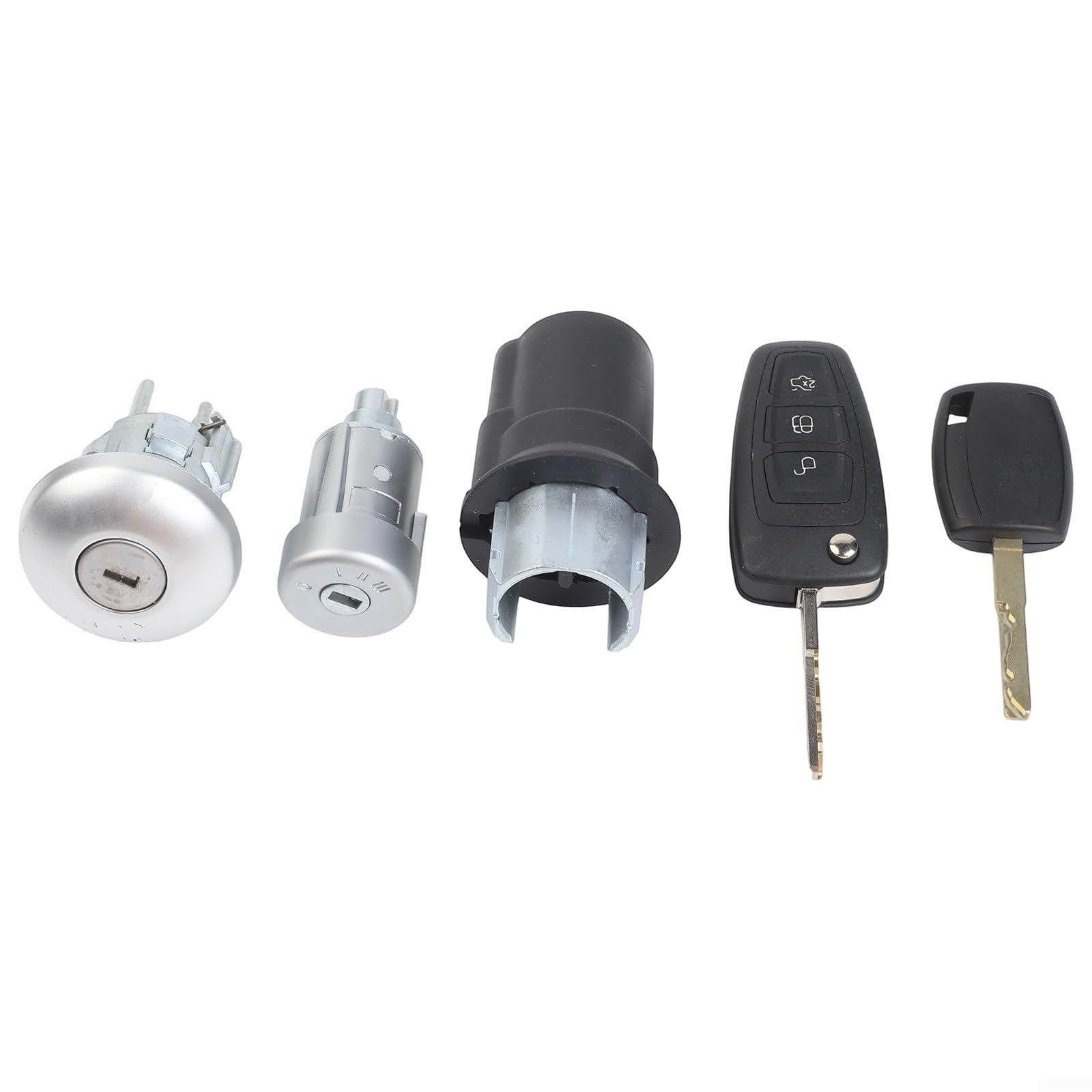 Serratura Metallo ABS per Ford Transit 2015-20 Serratura Metallo | Compatibile per ford Transit Custom, materiale metallo ABS, installazione rapida, ricambio diretto OEM