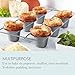 Chicago Metallic Professional 6-Cup Popover Pan with Armor-Glide Coating