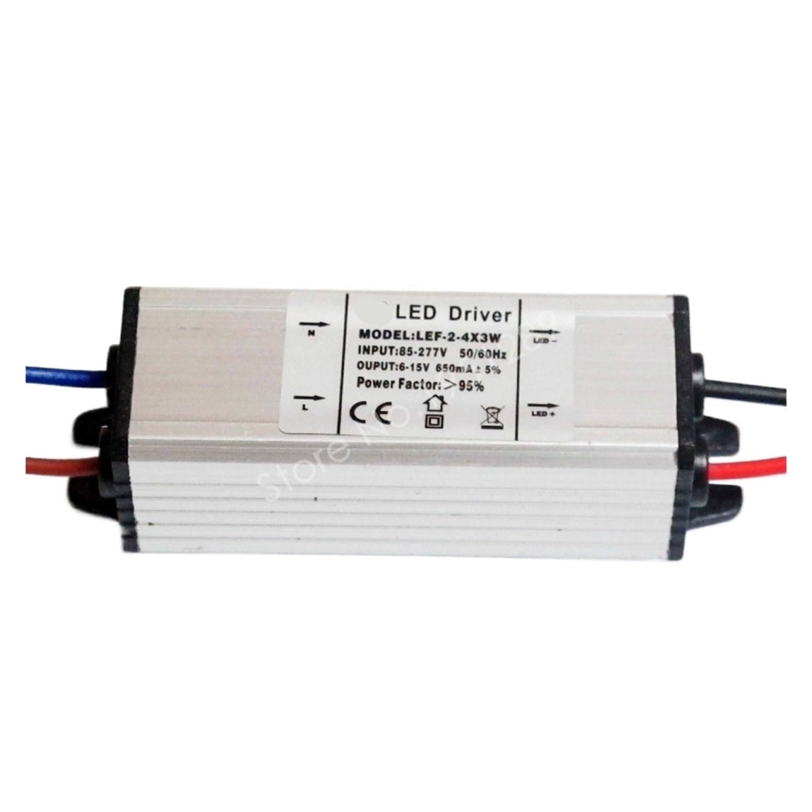 Pilote LED 600mA pour lampes 2-4x3W et transformateur AC 110V 220V
