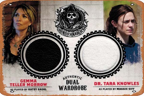 Sons of Anarchy Seasons 1 to 3 DM2 Wardrobe Costume Card Gemma & Tara