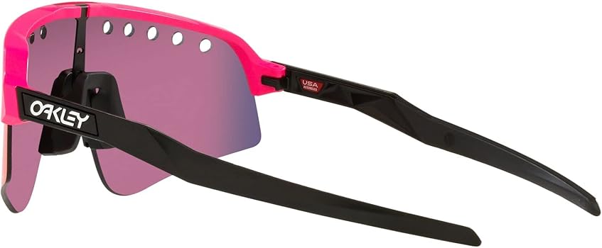 Amazon | Oakley メンズ UVプロテクション レッドレンズ 長方形