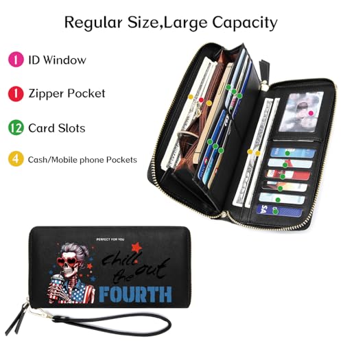 OIDERY Customized American Women's Wallet,Holiday Gift,Birthday Gift,Thanksgiving Gift for Parent,Grandparent3