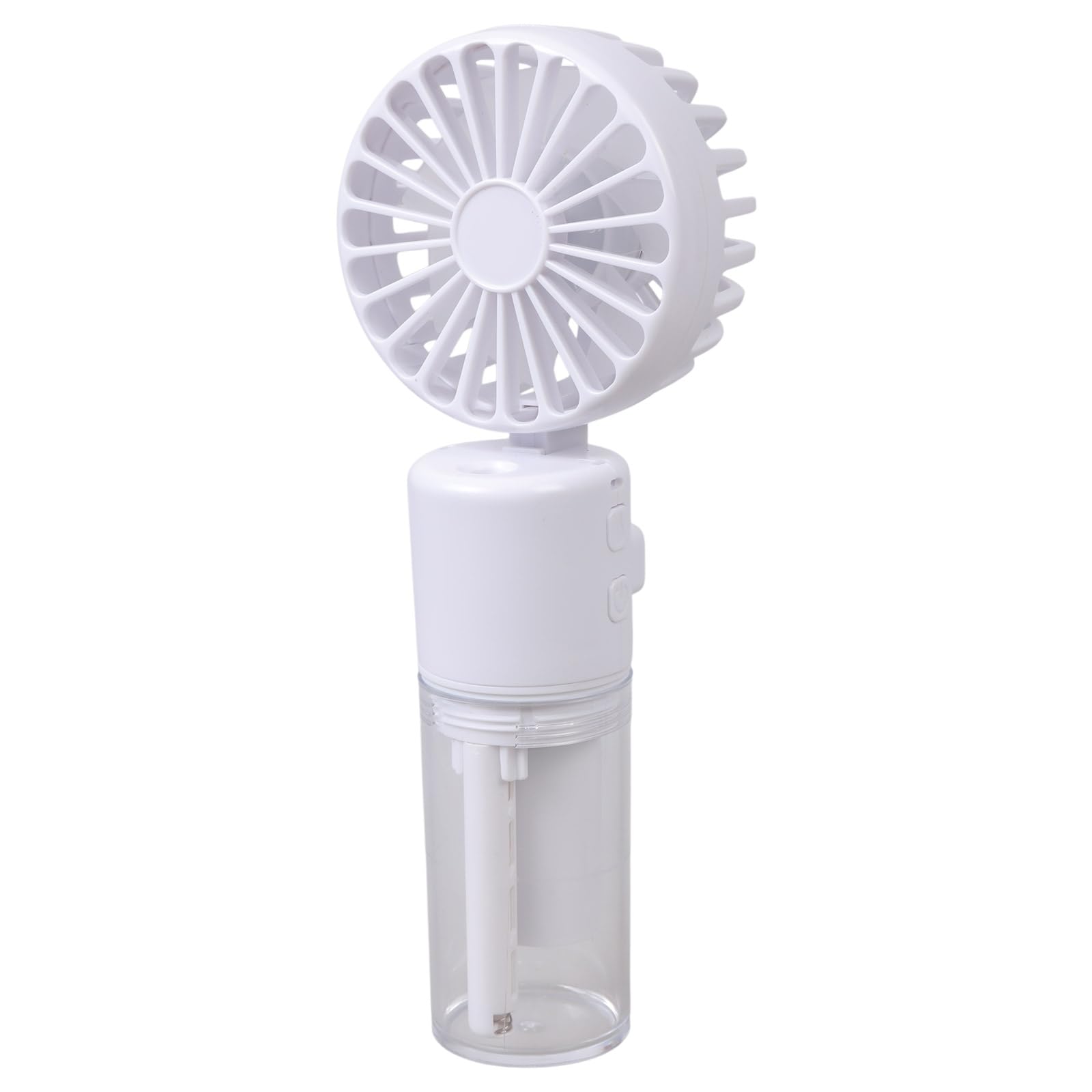 Tsophreniq Hanging Miniature Fan USB Rechargeable 1200mAh Battery Handheld Misting Fan Cooling Gadget for Women and Men Portable Handheld