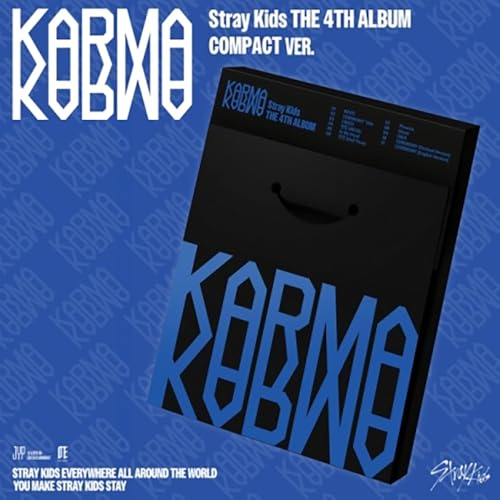 COMPACT VER.【早期購入特典あり】 Stray Kids KARMA 4th フルアルバム ( 韓国盤 )(韓メディアSHOP限定特典付)のサムネイル