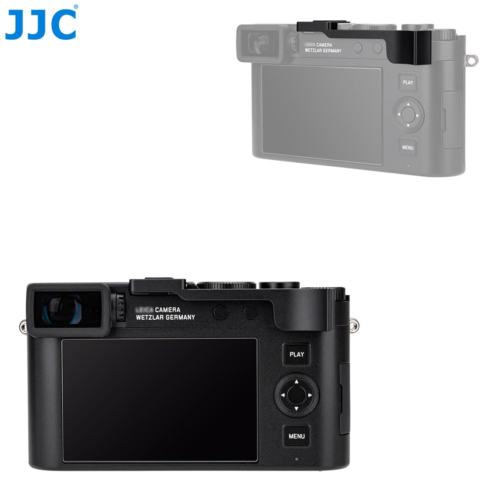 JJC Griffe en métal antidérapante pour Appareil Photo Leica D-Lux 8 pour Un Meilleur équilibre
