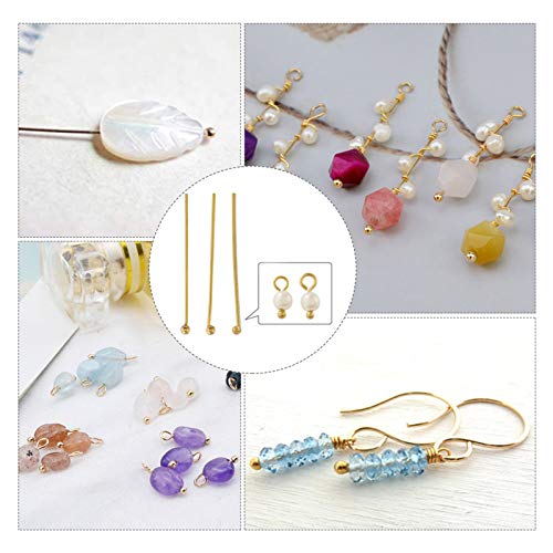 BENECREAT 220PCS Chiodini Occhiello Testa con