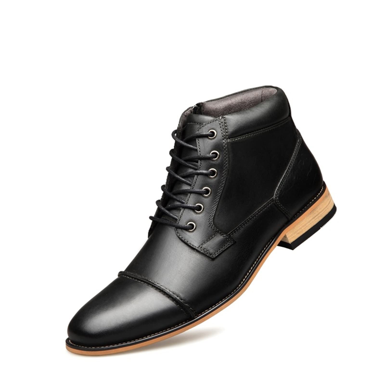 Okatar Mens Work Boots Mens Martin Boots Handmade Mens Shoes