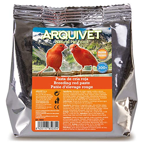 Arquivet Pasta de cría roja - Comida pájaros - 300 g