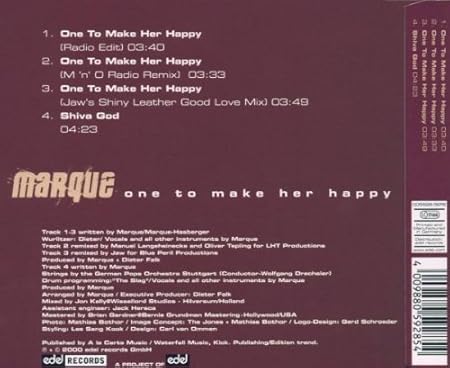 One To Make Her Happy Marque Amazon De Musik Cds Vinyl