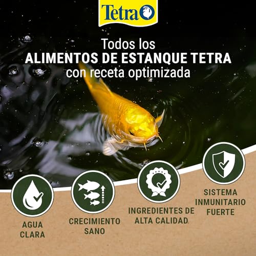 Tetra Pond Multi Mix soluciona la alimentación de diferentes peces de estanque 6