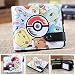 Produktbild WYTX Brieftasche Anime Mein Hero Wissenschaft PU Brieftasche Totoro Naruto Deadpool Jungen Mädchen Cartoon Taste Münzfach Kurzen Karte Halter Leder geldbörsen,Pokemon-02