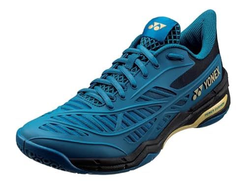 YONEX Power Cushion Cascade Drive Badminton Court Shoe (Teal Blue/Gold) (7)